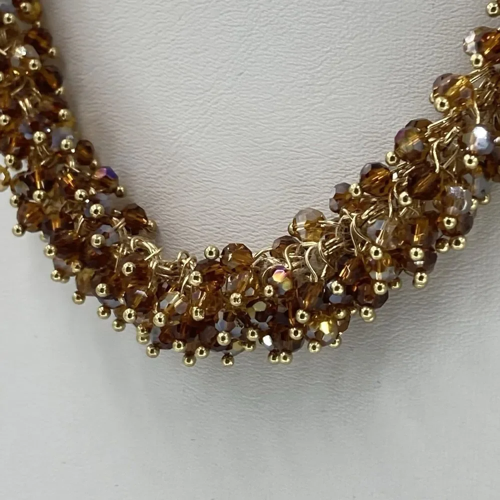 Vintage Gold Tone Necklace 21